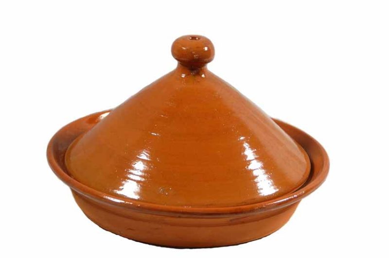 Tajin de barro refractario de 30 cm.
