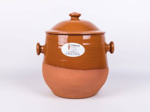 puchero de barro