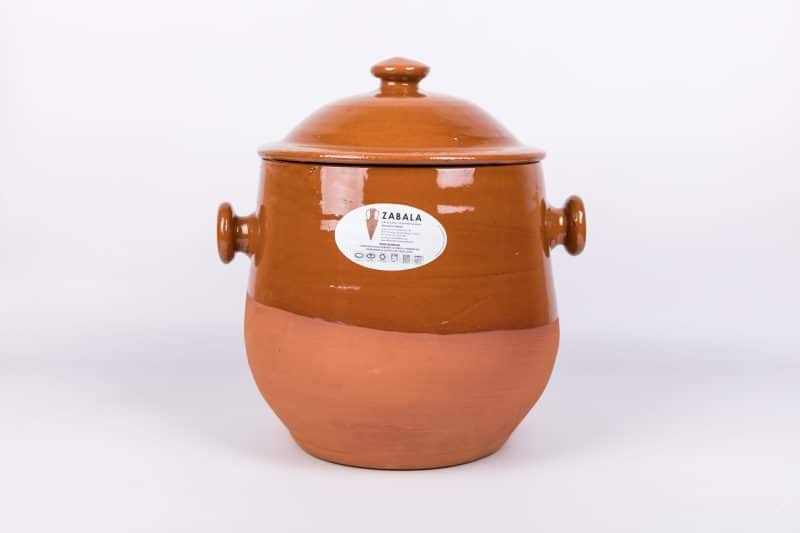 puchero de barro
